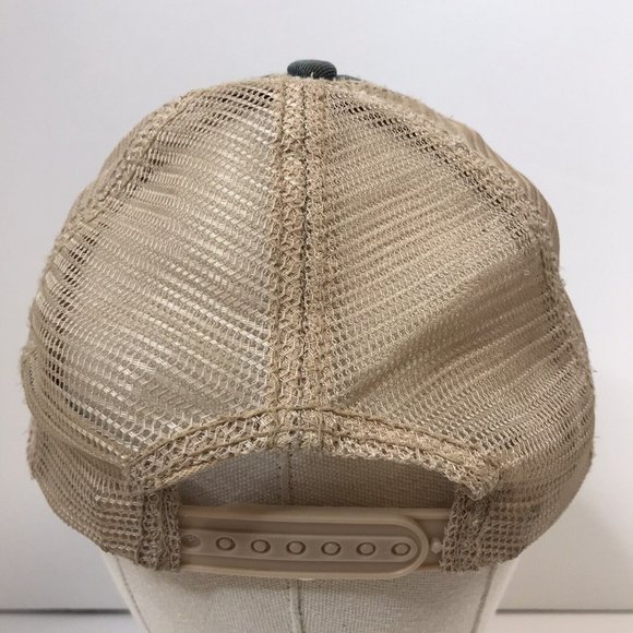 Seattle Washington Tourist Gray Beige Distressed Snapback Hat - Picture 3 of 11